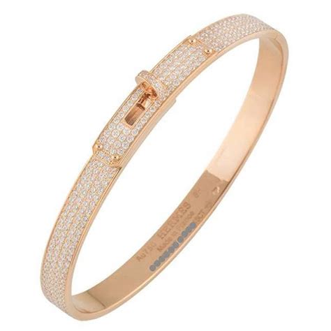 hermes kelly bracelet chain|hermes 18k diamond bangle bracelet.